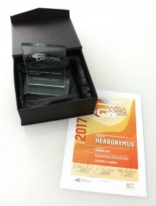 Premio World Summit per le audioguide Hearonymus