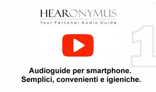 Le audioguide per smartphone Hearonymus si presenta