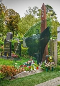 Falco Grave al Cimitero Centrale di Vienna