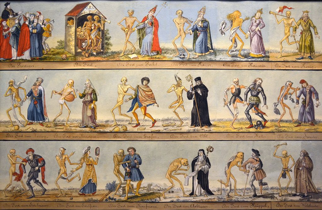 Historisches Museum Basel - Auszug aus dem Basler Totentanz