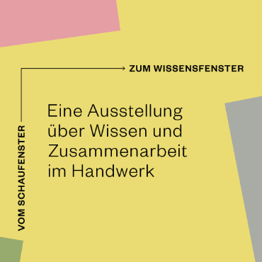 Werkraum Bregenzerwald - Vom Schaufenster zum Wissensfenster - Beitragsbild