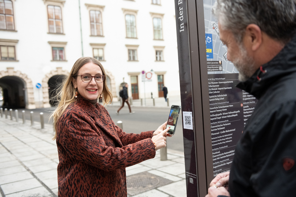 Presentazione dell'audioguida dell'Hofburg di Vienna C) Ufficio stampa BHÖ