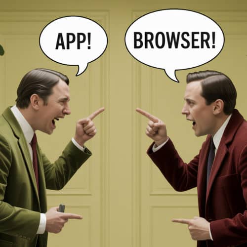 Mit Hearonymus-App oder direkt im Browser